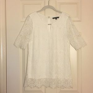 Lace tunic!
